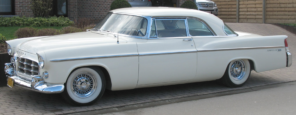 Above 1956 Chrysler 300B is owned by Mr Peter Quintens of Belgium