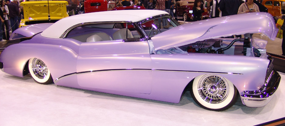  are shown on the Skyscraper 1953 Buick Skylark, owned by James Hetfield.