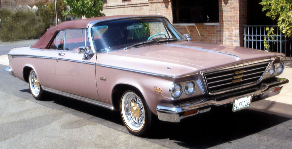 1964 Chrysler Owner Mr Chris Rinker Temecula California